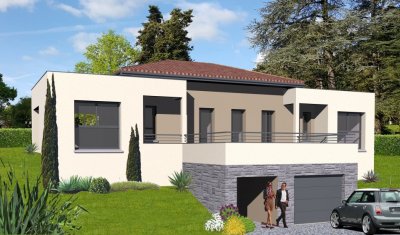 Projet de construction de maison à Lozanne